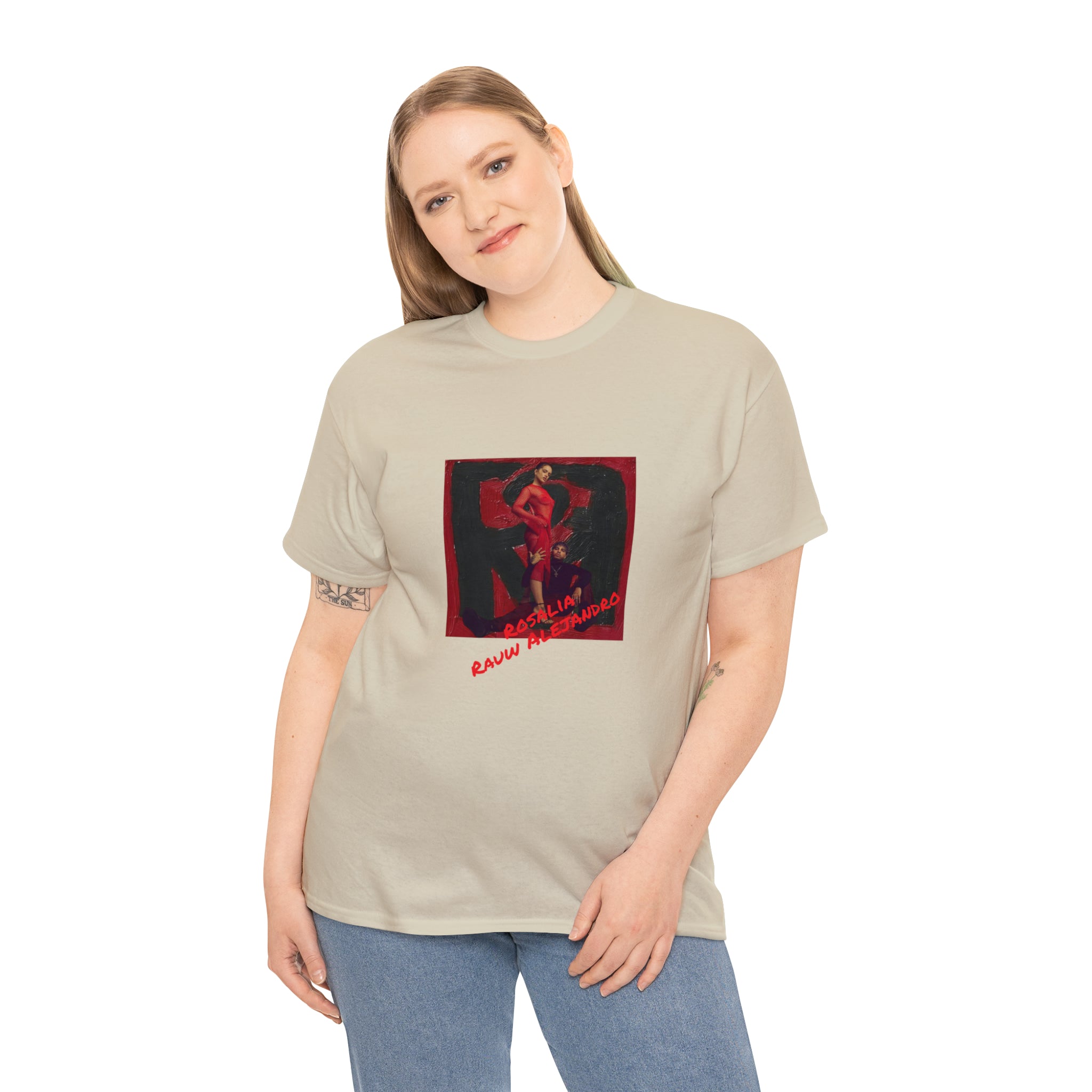 Rosalia x Rauw Alejandro Unisex RR T-Shirt | Album Merch