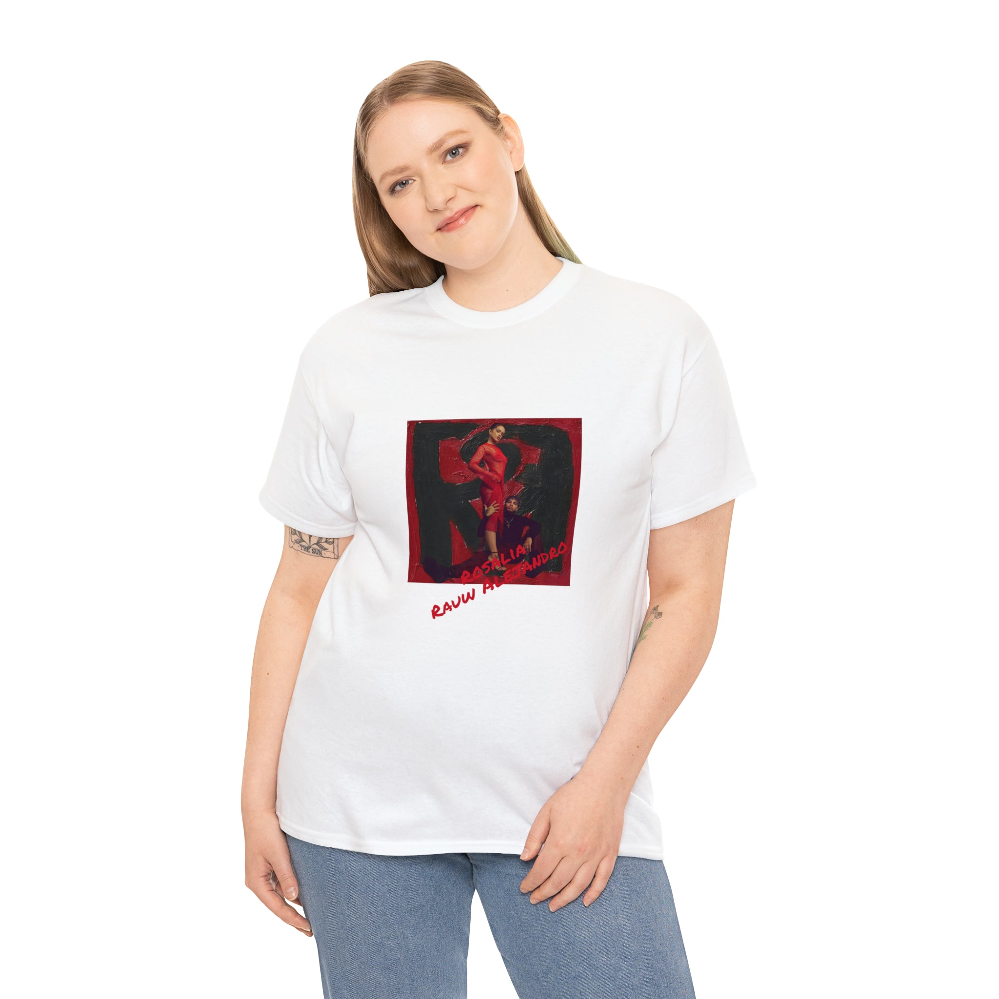 Rosalia x Rauw Alejandro Unisex RR T-Shirt | Album Merch