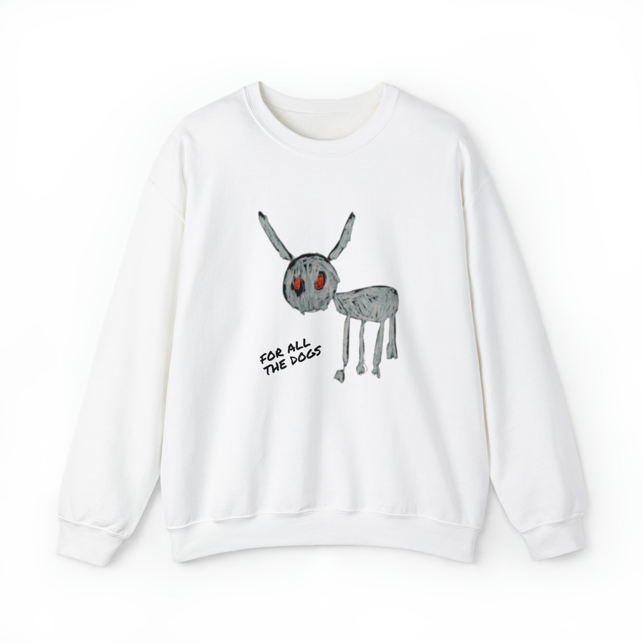 Drake Unisex For All The Dogs Crewneck Sweatshirt  | Album Merch