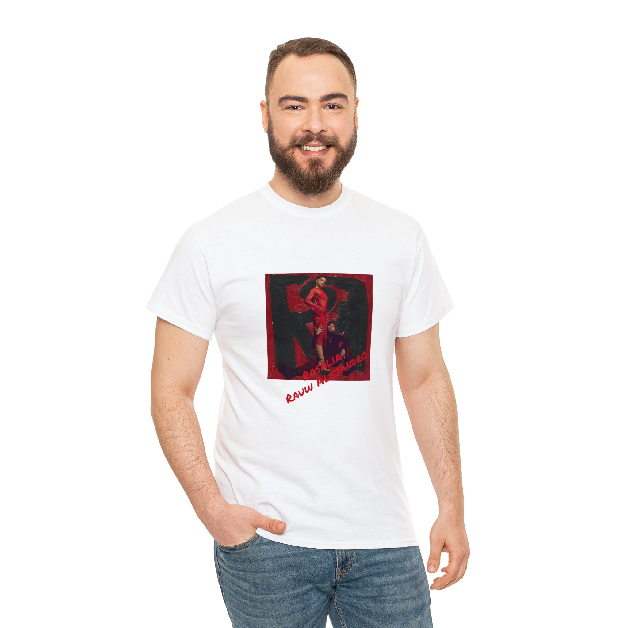 Rosalia x Rauw Alejandro Unisex RR T-Shirt | Album Merch