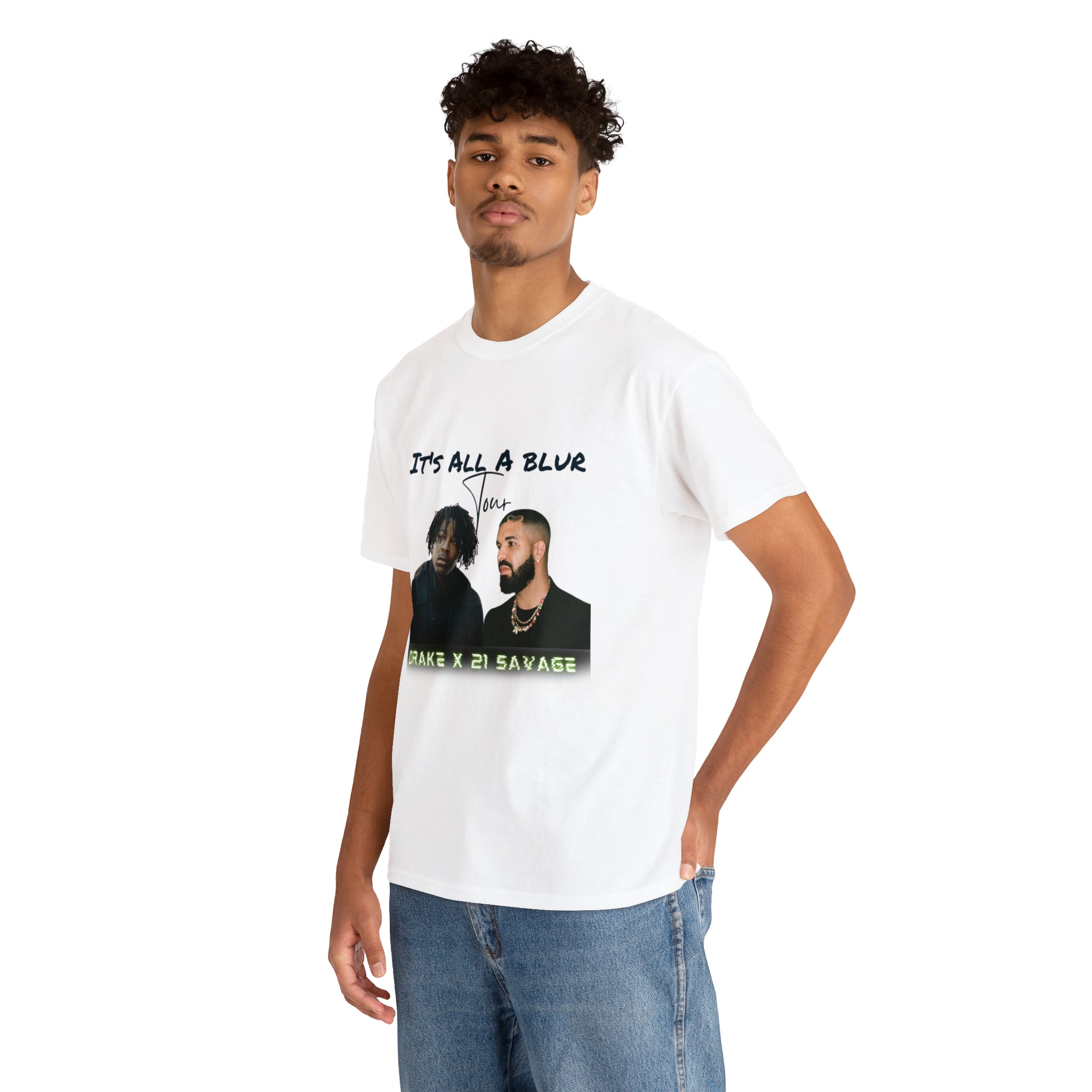 Drake x 21 Savage Unisex It's All A Blur T-Shirt | Tour Merch