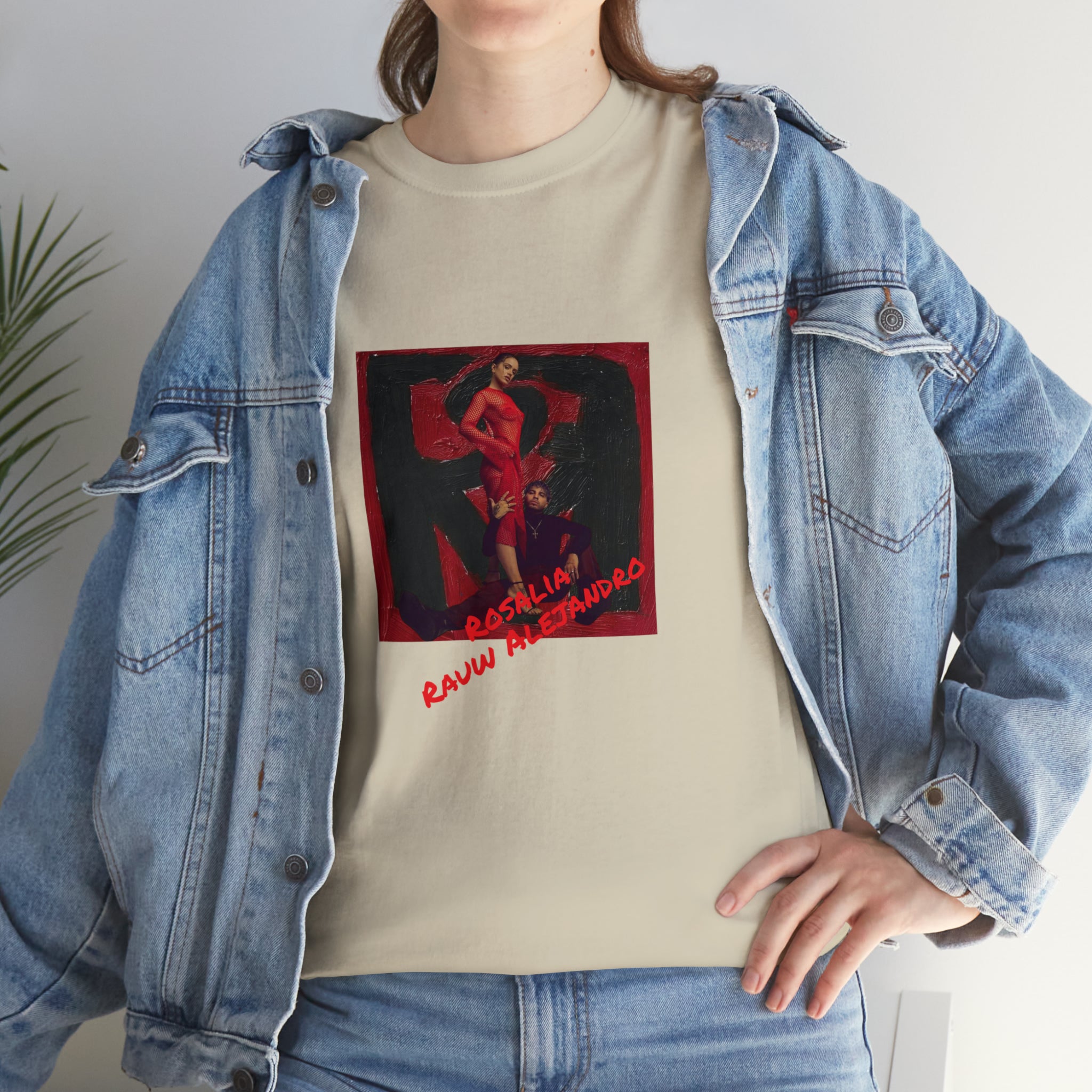 Rosalia x Rauw Alejandro Unisex RR T-Shirt | Album Merch