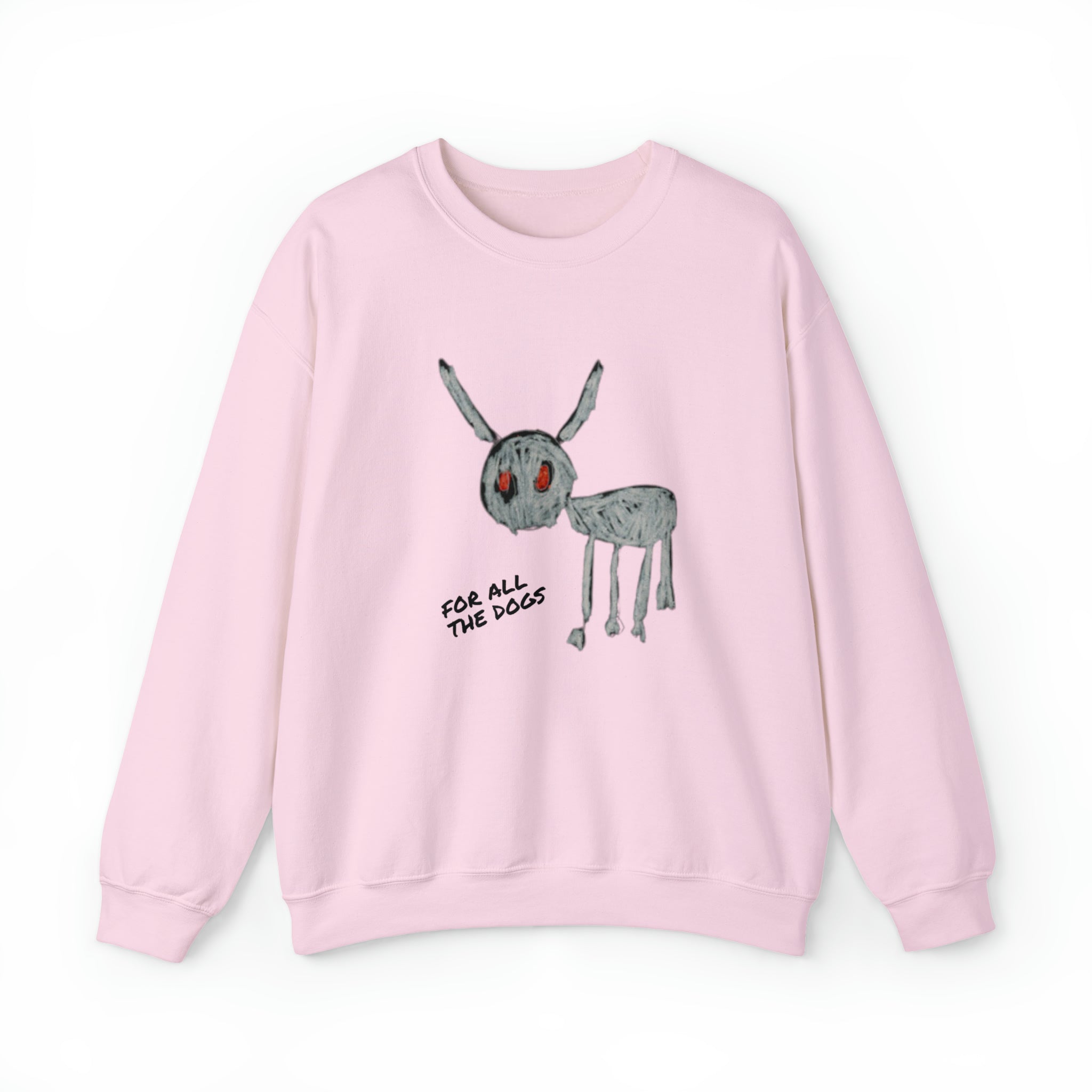 Drake Unisex For All The Dogs Crewneck Sweatshirt  | Album Merch