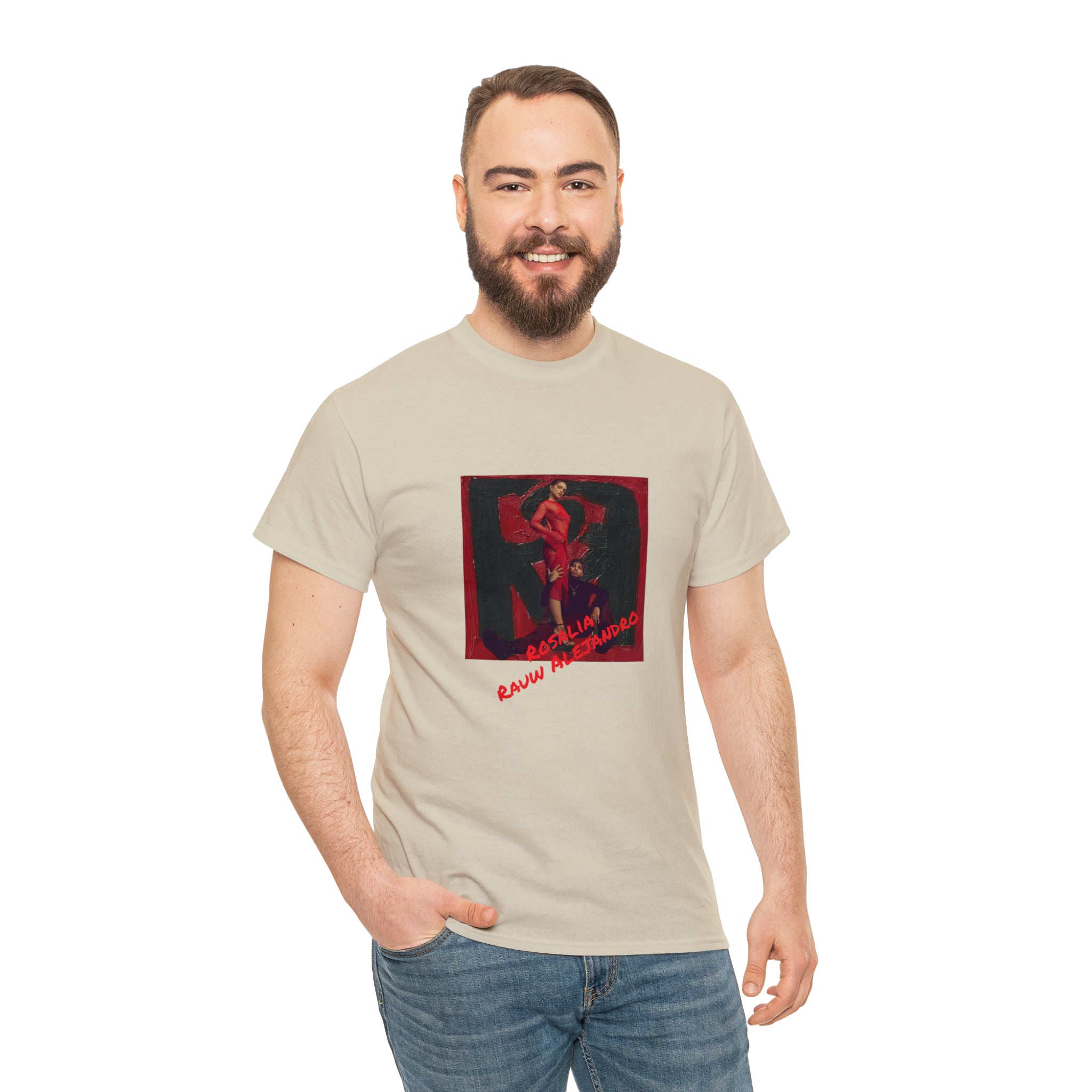 Rosalia x Rauw Alejandro Unisex RR T-Shirt | Album Merch