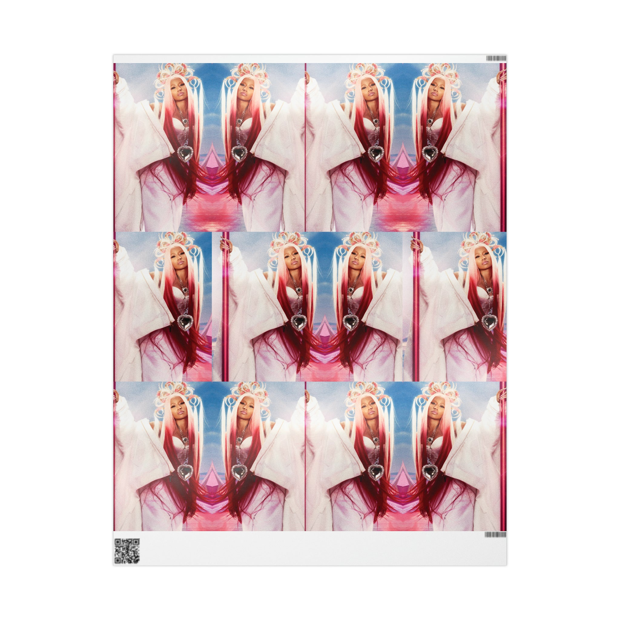 Nicki Minaj Pink Friday 2 Gift Wrapping Paper | Album Merch