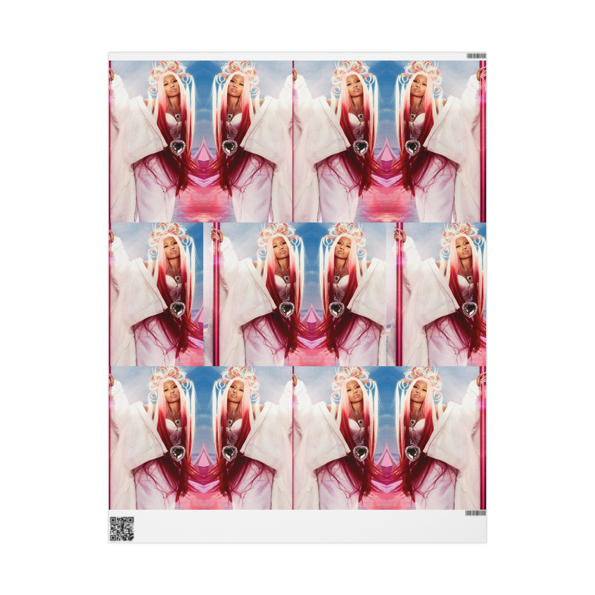 Nicki Minaj Pink Friday 2 Gift Wrapping Paper | Album Merch