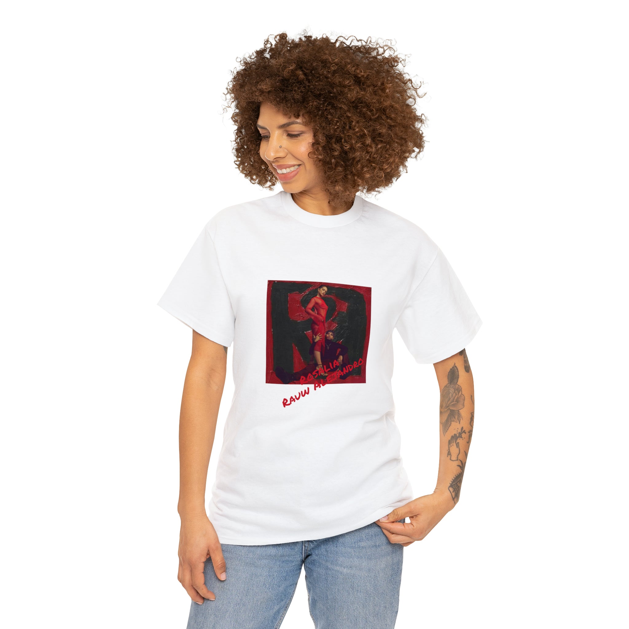 Rosalia x Rauw Alejandro Unisex RR T-Shirt | Album Merch