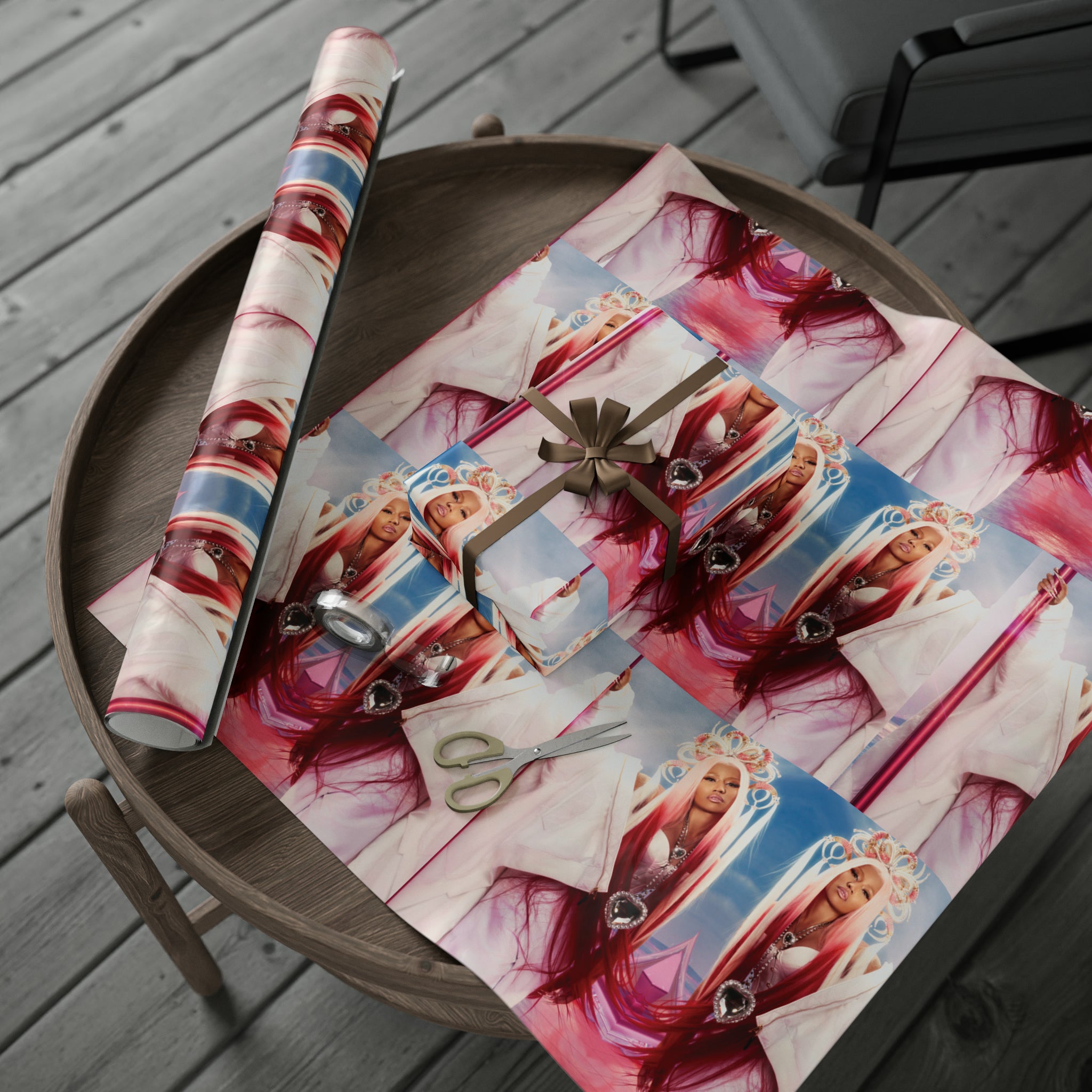 Nicki Minaj Pink Friday 2 Gift Wrapping Paper | Album Merch