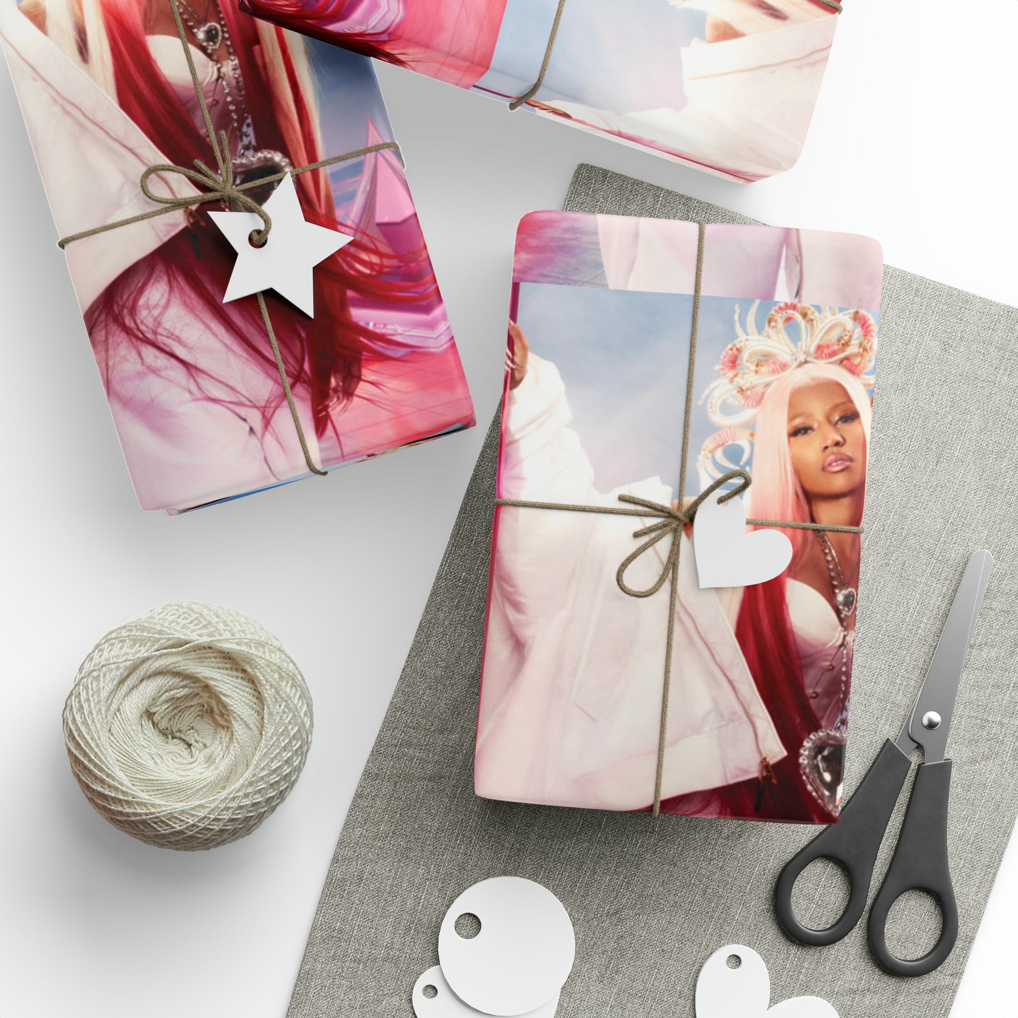 Nicki Minaj Pink Friday 2 Gift Wrapping Paper | Album Merch