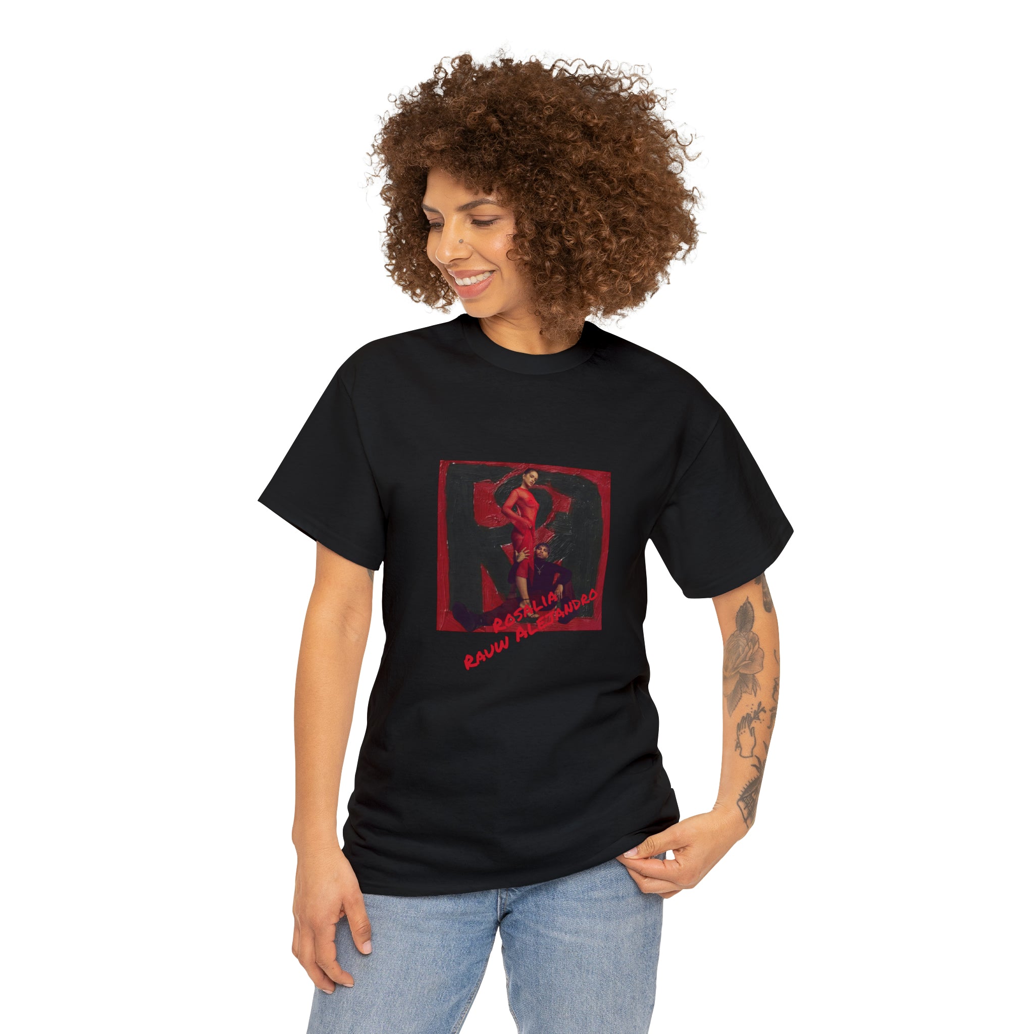 Rosalia x Rauw Alejandro Unisex RR T-Shirt | Album Merch