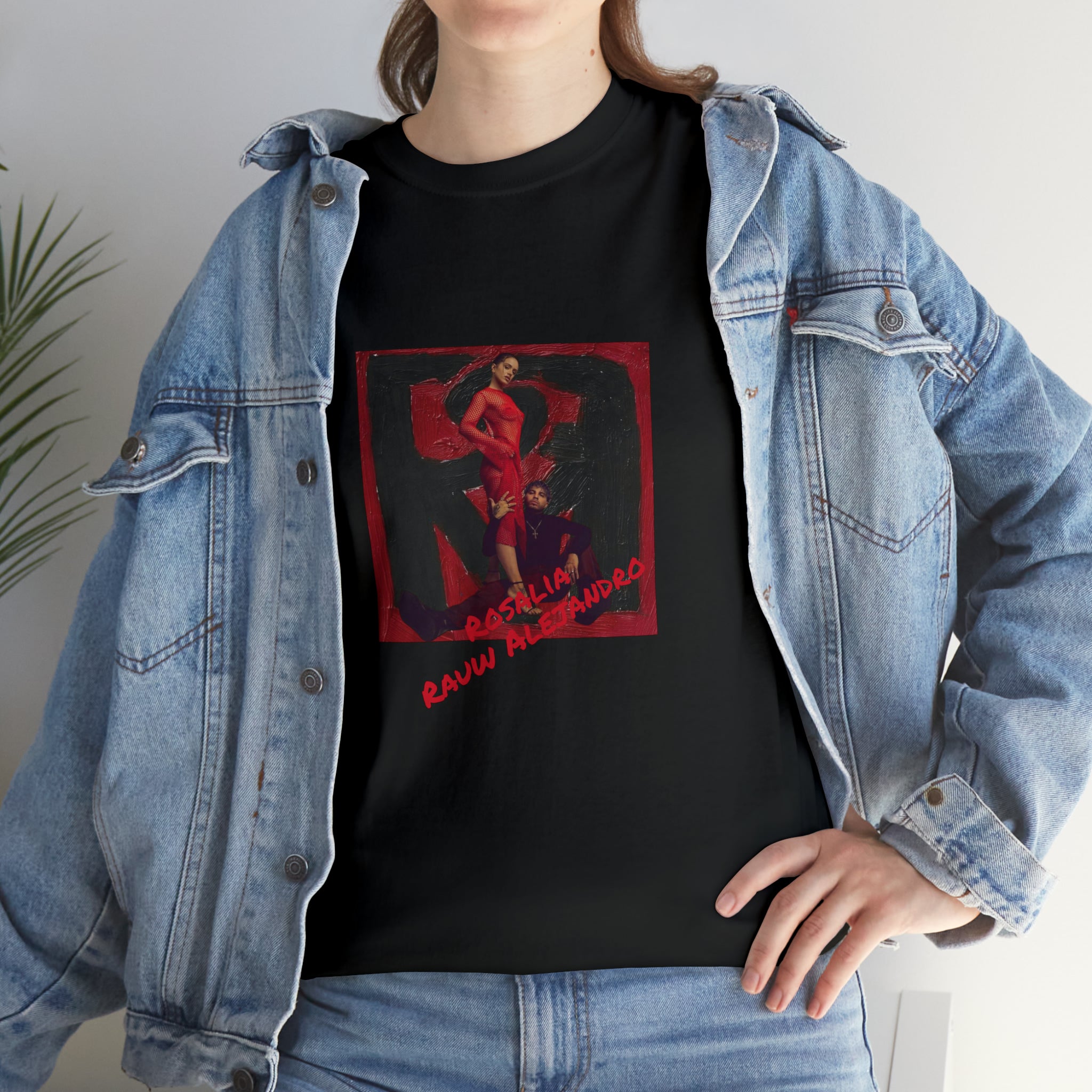 Rosalia x Rauw Alejandro Unisex RR T-Shirt | Album Merch