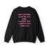 Karol G Unisex Mañana será bonito (Bichota Season) Crewneck sweatshirt | Album Merch