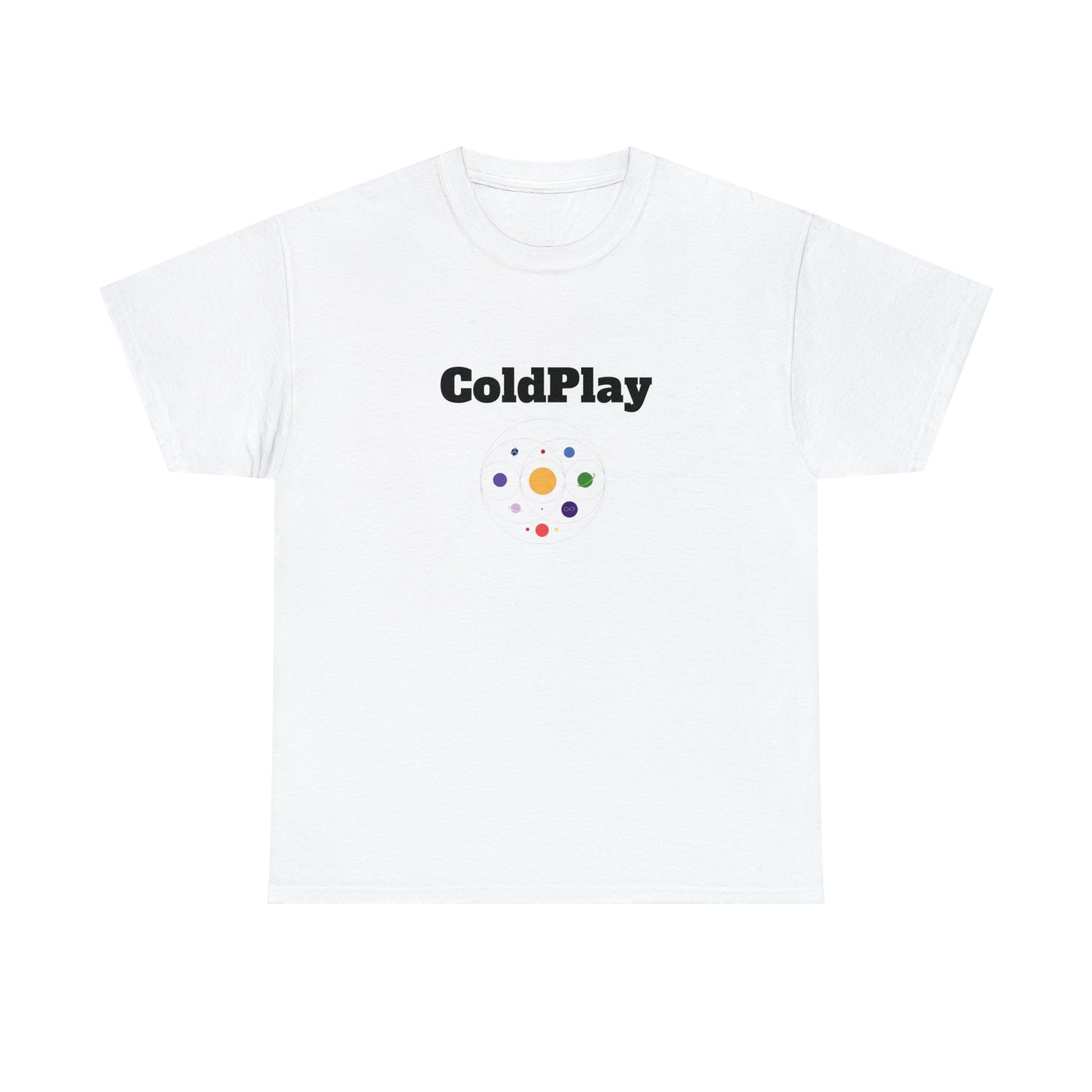 Coldplay Unisex Music of the Spheres World Tour T-Shirt | Tour Merch