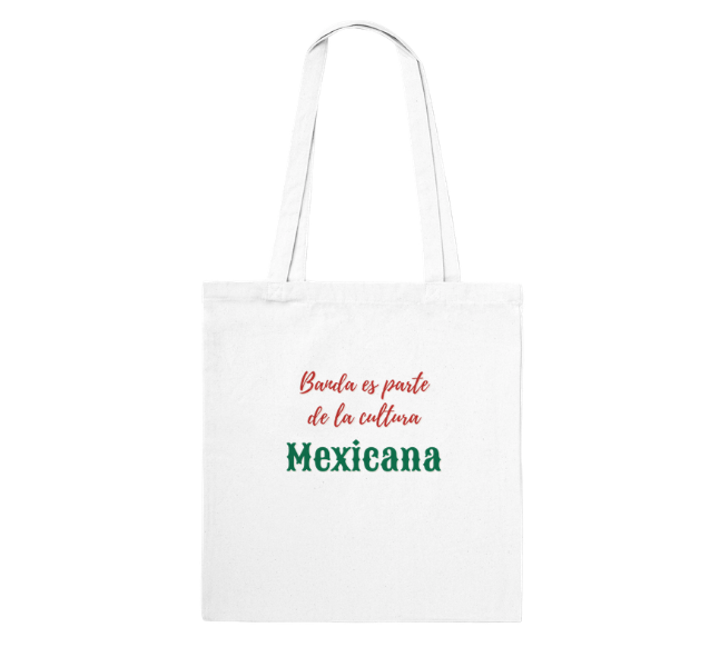 Banda es parte de la cultura mexicana Tote Bag