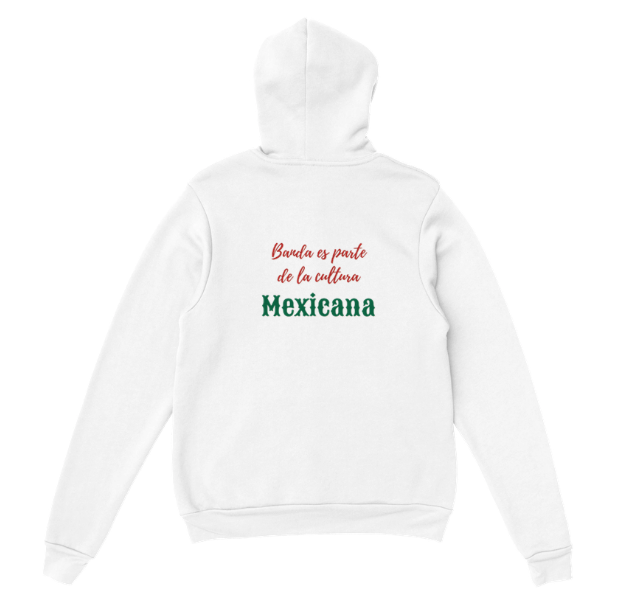 Banda es parte de la cultura mexicana Pullover Hoodie